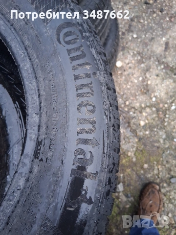 225 55 16 Континентал 2бр зимни , снимка 3 - Гуми и джанти - 53125561