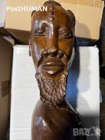 Африкански бюст -Глави - Африка, снимка 12 - Колекции - 52421300