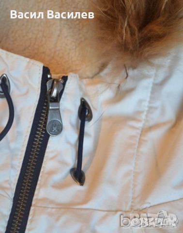 GAASTRA Nautical Supplies since 1897 оригинално дамско яке бяло с качулка, снимка 5 - Якета - 51930800