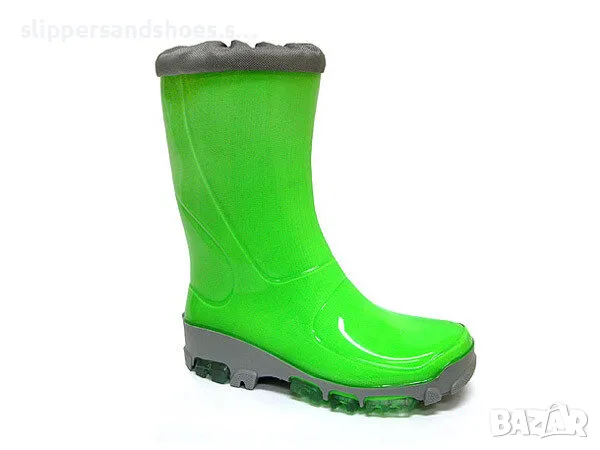 Детски гумени ботуши MUFLON зелен неон 29/34