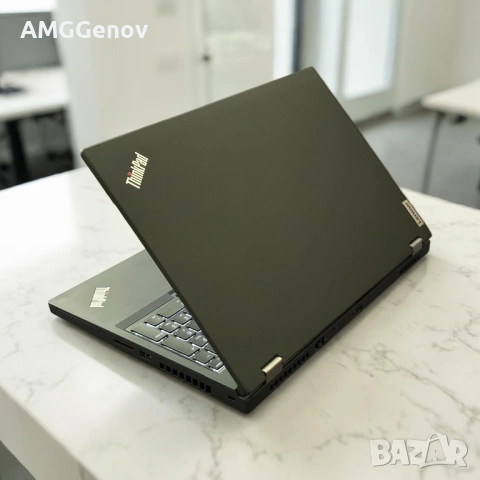 15.6’FHD IPS/Core i9-10885H/RTX 4000 8GB/Lenovo Thinkpad P15 Gen1/32GB DDR4/512GB SSD, снимка 5 - Лаптопи за работа - 54267489