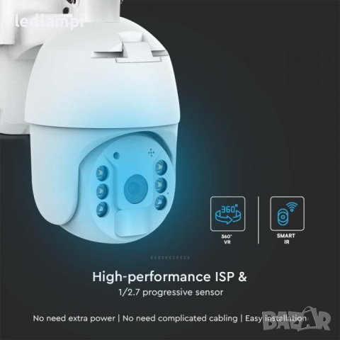 WiFi HD SMART Соларна Камера IP65, снимка 7 - Комплекти за видеонаблюдение - 40747747