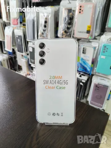 Samsung Galaxy A14 4G/5G Прозрачен силиконов кейс/гръб, снимка 1