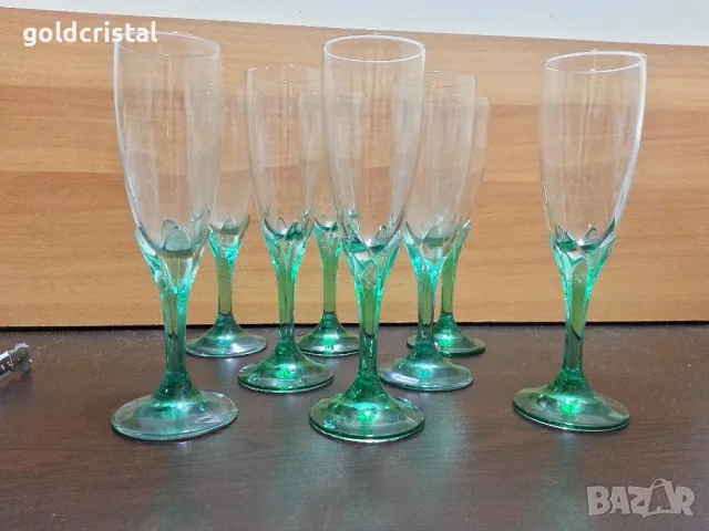 стъклени чаши за вино , снимка 4 - Антикварни и старинни предмети - 48764942