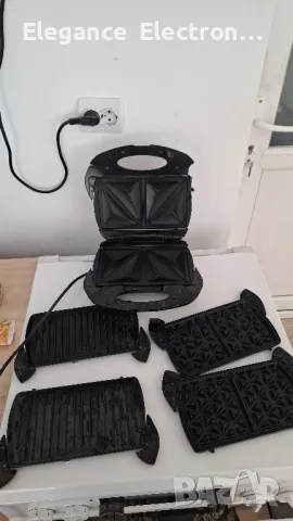 Тостер Elite 700w+6бр приставки. , снимка 8 - Тостери - 48717189