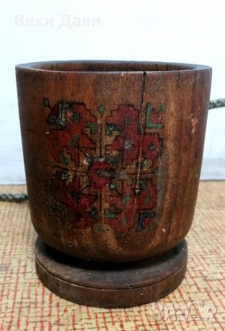 Етно рисунка голямо дървено хаванче, снимка 2 - Антикварни и старинни предмети - 38450463