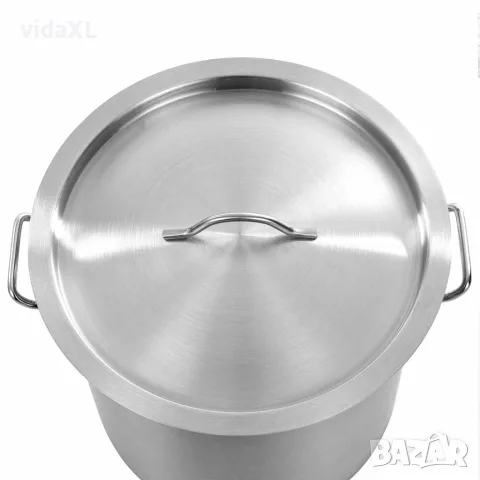 vidaXL Тенджера, 36 л,5 36x36 см, неръждаема стомана, снимка 3 - Съдове за готвене - 56147587