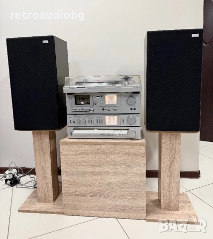 🔉Ретро аудио сет AKAI - усилвател AM-U01, тунер AT-K02, Дек CS-M01A, Грамофон AP-Q310 и колони 🔉, снимка 3 - Аудиосистеми - 52664779