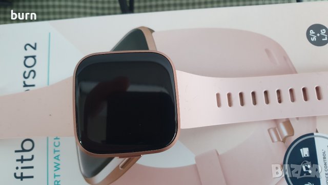 Смарт часовник Fitbit Versa 2,Розов,(включени S и L ленти)сърдечен ритъм, музика, вградена Alexa, пр, снимка 9 - Смарт гривни - 40420172