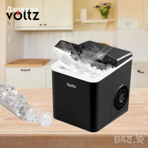 Ледогенератор Oliver Voltz OV51447A , 100W, черен, 10кг/24ч./1.3L