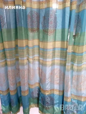 Тънки пердета -2 броя , снимка 2 - Пердета и завеси - 50357433