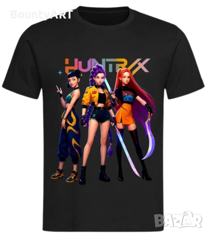 Персонализирана блуза Хънтрикс, снимка 8 - Детски комплекти - 51711585