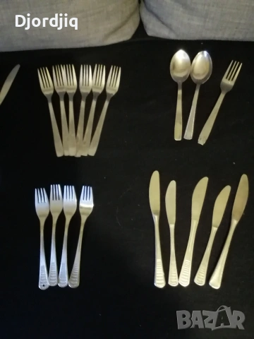 Прибори 22 броя, снимка 2 - Прибори за хранене, готвене и сервиране - 52183860