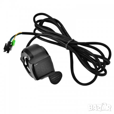 палец за газ, масур за скутер, електрическо колело с волтмер, снимка 5 - Друга електроника - 37182297