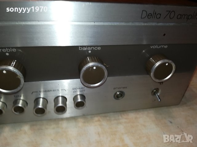 Leak Delta 70 Stereo Integrated Amplifier 2509231840LK, снимка 9 - Ресийвъри, усилватели, смесителни пултове - 42316632
