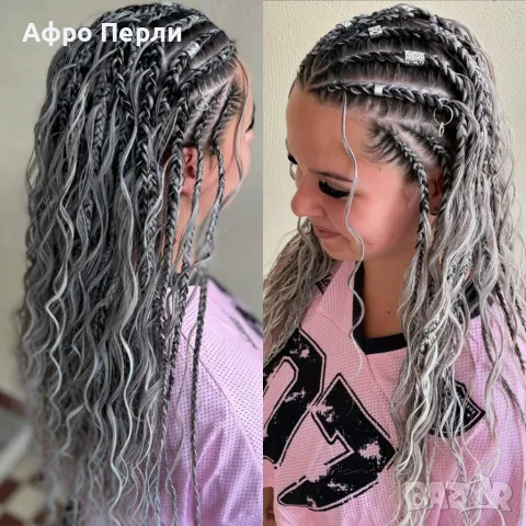 ‼️ПРОМО ЦЕНА ‼️❤️Прически за МАЙКА И ДЪЩЕРЯ❤️ Туистери, Афро Плитки, Боксьорски, Бохо, Екстеншъни , снимка 3 - Аксесоари за коса - 55737919
