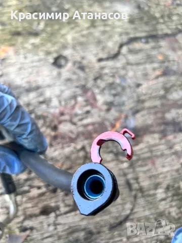 Тръбичка пета дюза за Тойота корола версо. 2.2 D-CAT. 177кс, снимка 5 - Части - 49031576