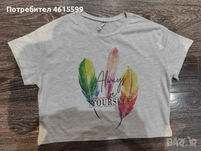 нова къса блузка, снимка 2 - Тениски - 53951444