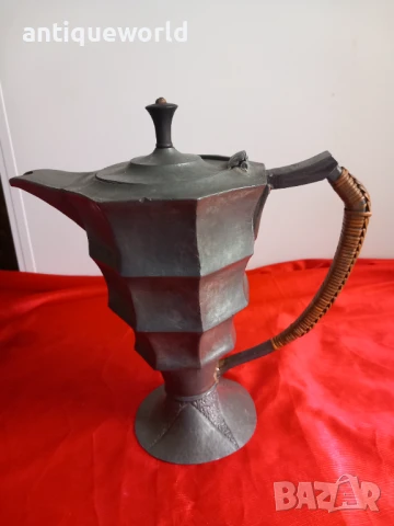 19 Век Изключителна Рядка КАНА, Чайник, снимка 6 - Антикварни и старинни предмети - 51136461