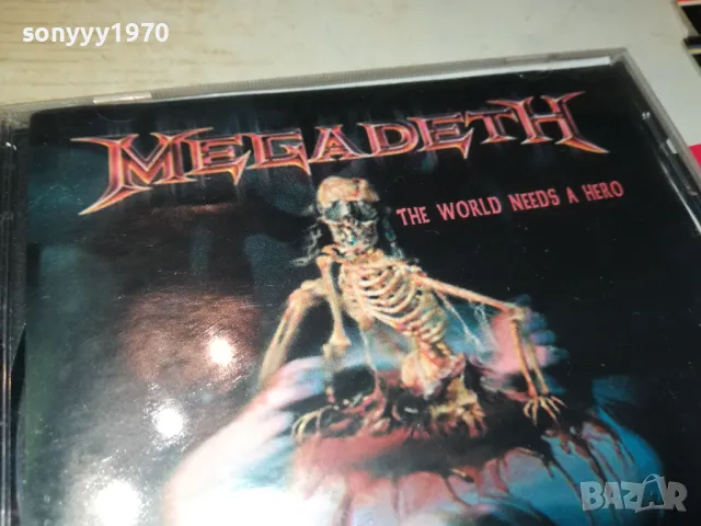 MEGADETH 2001 ORIGINAL CD 1804252028, снимка 5 - CD дискове - 49944880