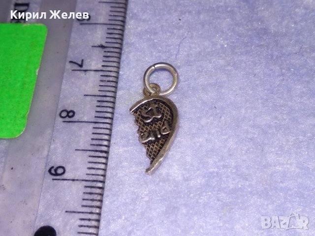 BEST FRIEND - СРЕБЪРНО МЕДАЛЬОНЧЕ - СЪРЧИЦЕ - Най-ДОБЪР ПРИЯТЕЛ СРЕБРО 925 АРТ ПЕНДАНТ 25420, снимка 10 - Колиета, медальони, синджири - 39308594