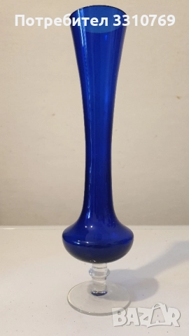 Красиви кристални вази Мурано в стил "Арт нуово"., снимка 3 - Вази - 52431929