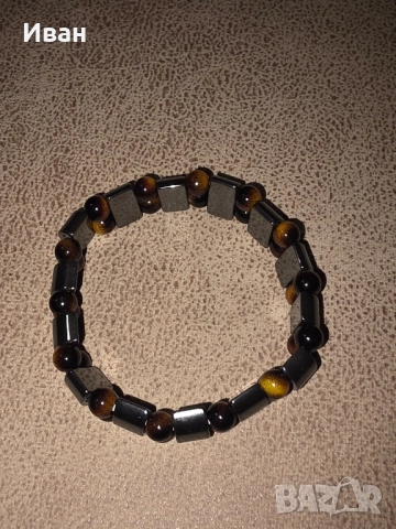 Мъжки гривни с тигрово око, снимка 2 - Гривни - 52513344