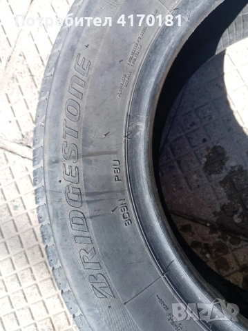 195 65 15 гуми 2.бр 7.милиметра граифер лятно Bridgestone turanza , снимка 5 - Гуми и джанти - 51808133
