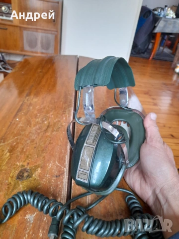 Стари слушалки Scintrex Shapre Sound MKII, снимка 4 - Други ценни предмети - 54081496