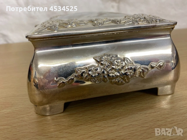 Посребрена кутия за бижута Special Memories 1862 – с оригинална кутия, снимка 4 - Антикварни и старинни предмети - 53260316