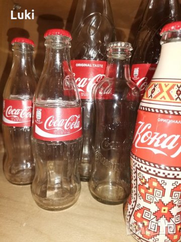 Стари бутилки от Кока-Кола, Coca-Cola, снимка 6 - Колекции - 31098308