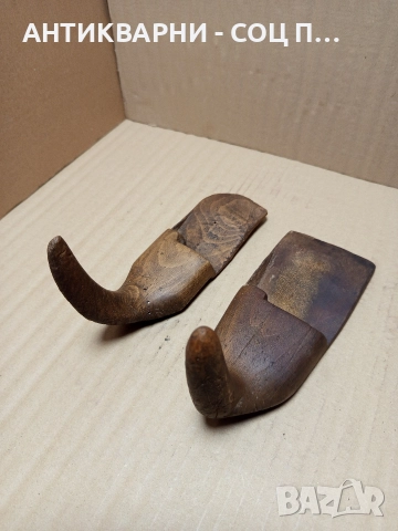 Комплект Соц Стари Дървени Паламарки Паламарка За Жътва На Житни Култури От Старото Време. , снимка 2 - Антикварни и старинни предмети - 52665780