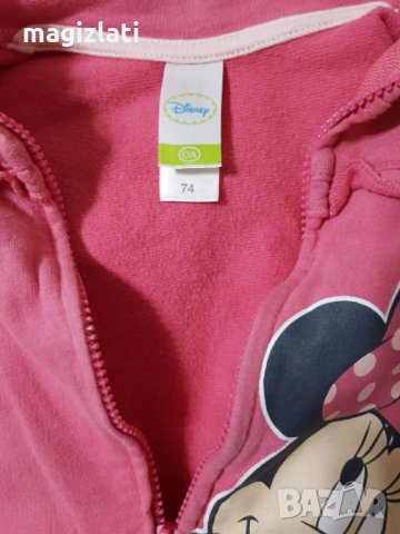 Суитчер Мини Маус 6-9 месеца, снимка 3 - Бебешки блузки - 31231248