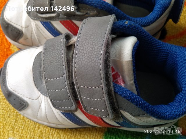 Маратонки Adidas 25 номер, снимка 5 - Детски маратонки - 32073611