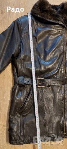 Палто от Естествена кожа М размер, снимка 9 - Палта, манта - 38901339