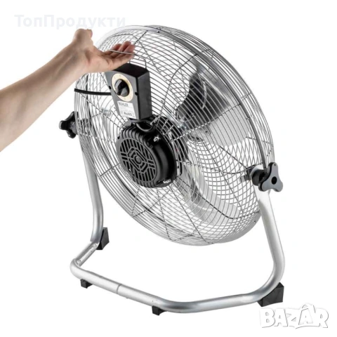 Вентилатор подов Muhler, 60W, индустриален, метален, снимка 3 - Вентилатори - 53151401