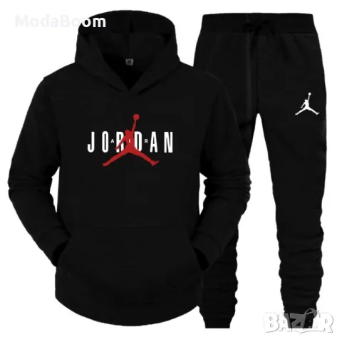 Nike Jordan черен мъжки екип 