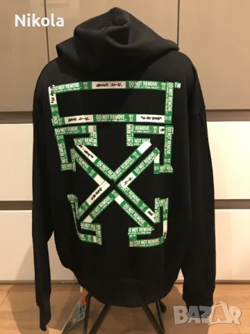 Off-White Remove Arrow Skate Fit Hoodie, уголемен, размер: S