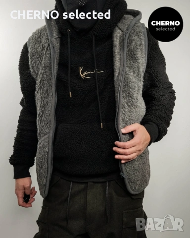 Вълнен елек с качулка ALWERO Everest Wool Hooded Vest – размер L•XL – Нов без етикети, снимка 5 - Други - 53144036