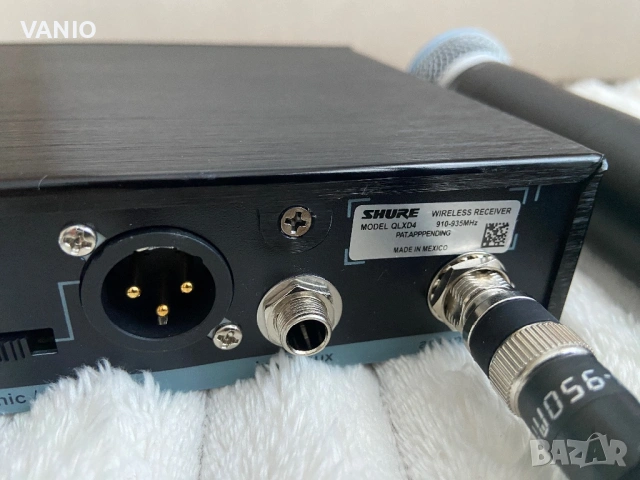 SHURE QLXD24E/B58 - Вокален Безжичен Микрофон Без Бартери , снимка 9 - Други - 53034559