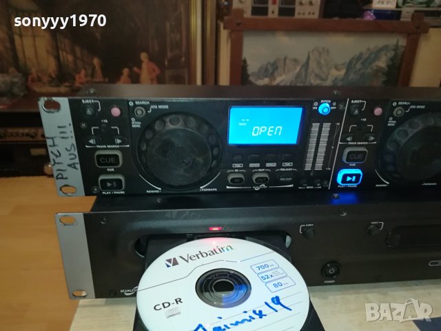 GEMINI DJ CD X2-ВНОС GERMANY 0109230843LNV, снимка 6 - Ресийвъри, усилватели, смесителни пултове - 42040544