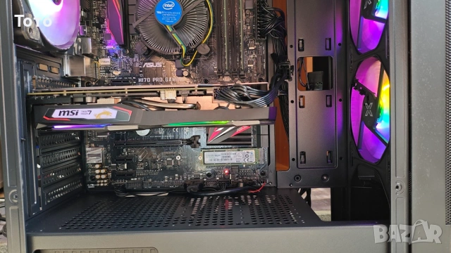 Продавам Геймърски компютър i7-6700/GTX 1660 Super/16GB DDR4/512GB NVMe+1TB HDD/500W НОВО захранване, снимка 7 - Геймърски - 54122468