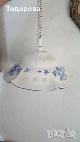 Масивен порцеланов лампион с асансьор, снимка 7 - Антикварни и старинни предмети - 32074932