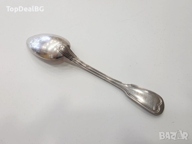  Сребърна Лъжица , снимка 2 - Прибори за хранене, готвене и сервиране - 54218479