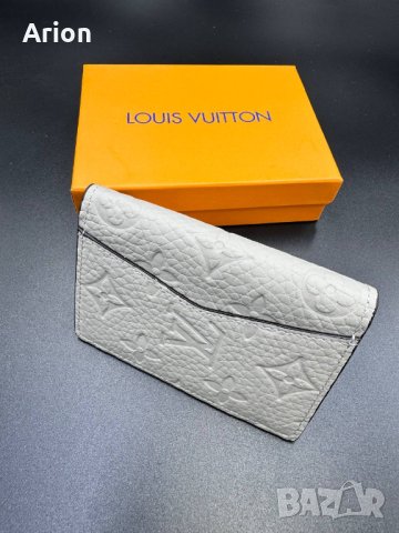 Картхолдъри визитници Louis Vuitton, снимка 4 - Портфейли, портмонета - 42854941
