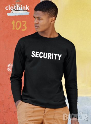 Тениска за охранители - SECURITY тениска, снимка 5 - Тениски - 11996751