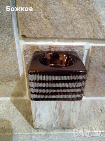 Свещник керамика, снимка 8 - Други - 31254949