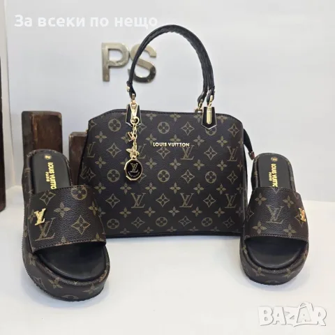 Louis Vuitton Дамски Чехли Луис Витон Код SEM-18, снимка 5 - Чехли - 55710586