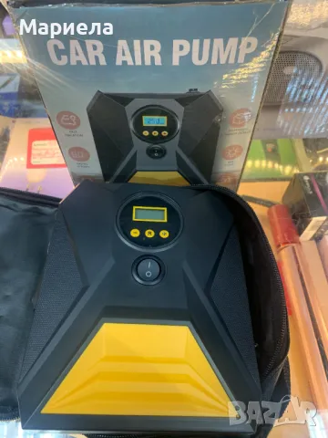 Автомобилен компресор BYONDSELF, С LED светлина, 12V, 120W, 10 bar/150 PSI, 3м, 15х17.8cм, Черен, снимка 2 - Аксесоари и консумативи - 47937621