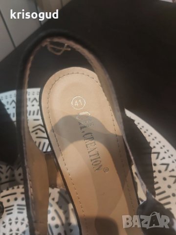 Елегантни дамски токчета сандали CH Creation, 41 номер, снимка 7 - Дамски обувки на ток - 35231192